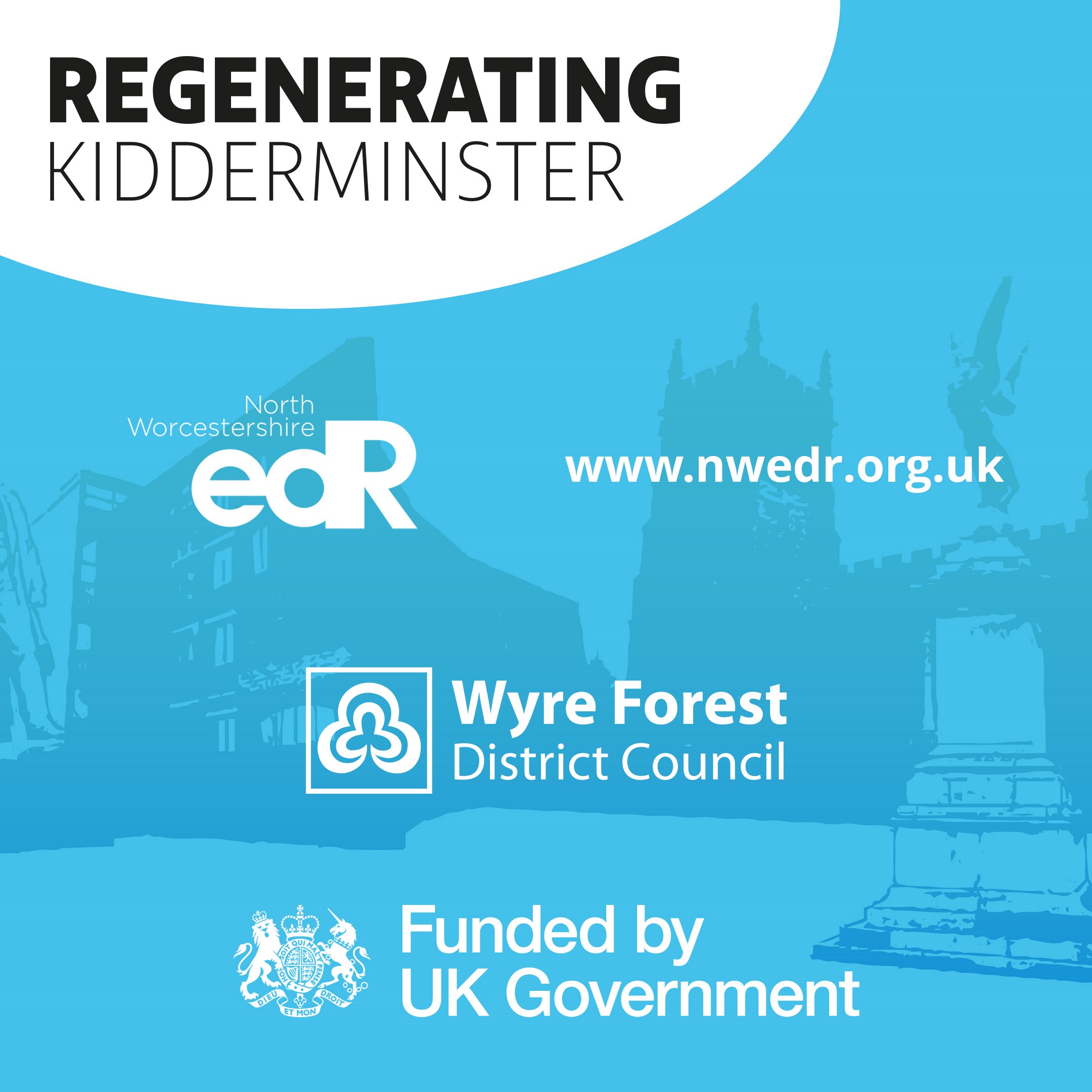 infographic with NWedR logo and Wyre Forest District Council logo on