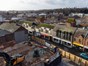 Aerial shot of building redevelopment